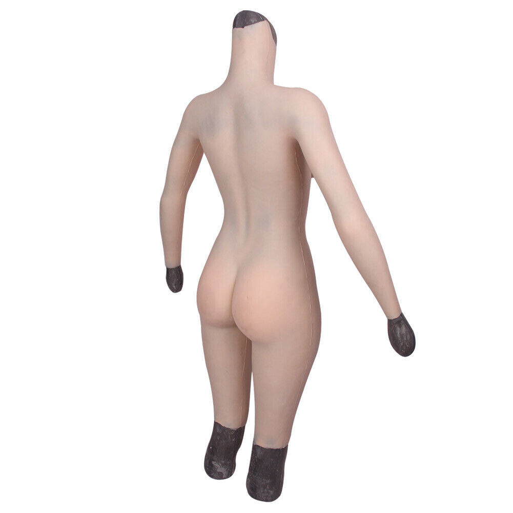 Silicone Bodysuit Breast Forms D cup