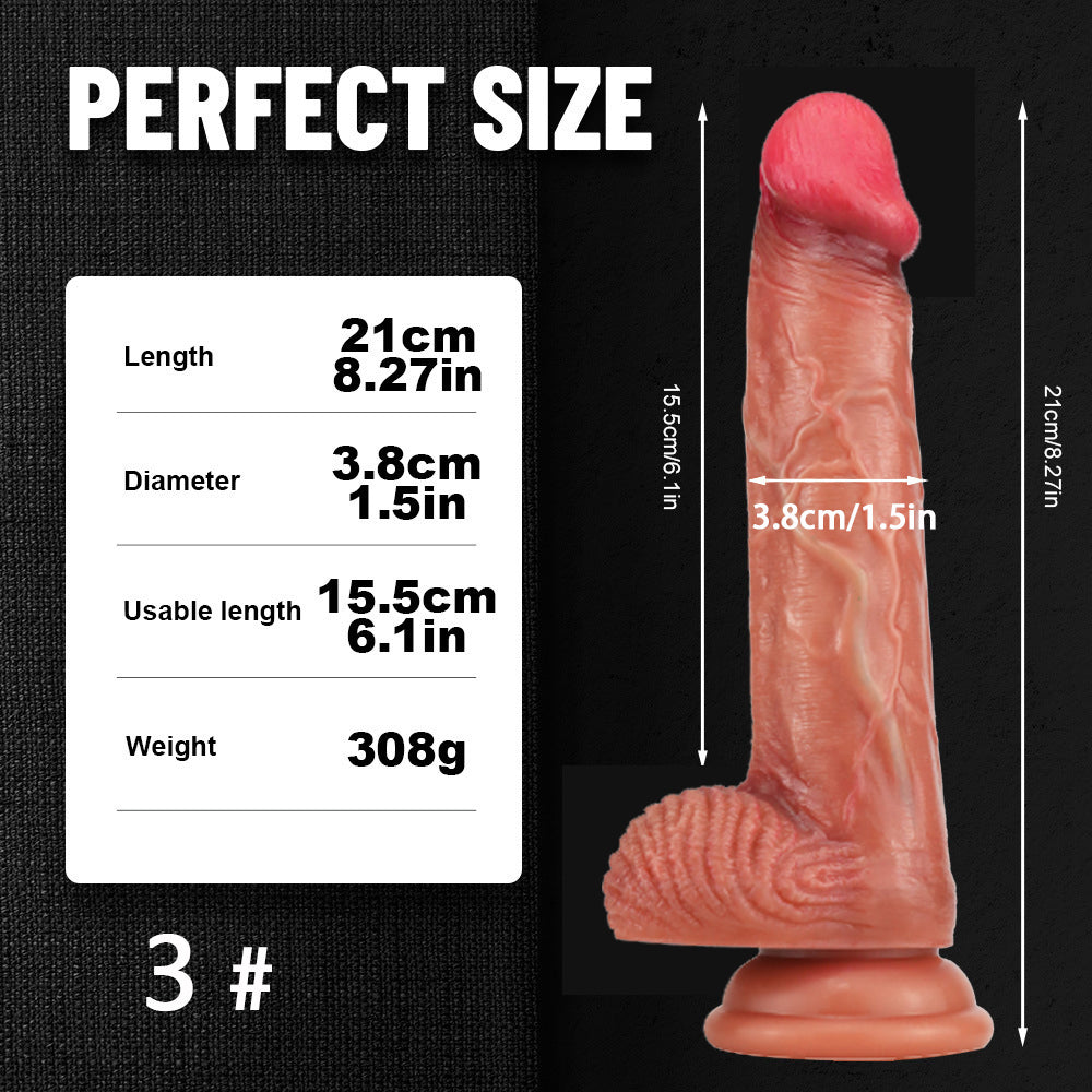 emulation silicone dildo