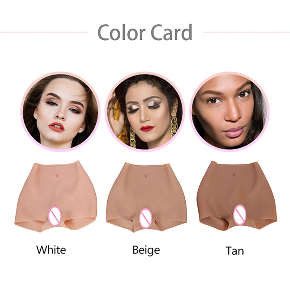Silicone Hip Shaping Pants Vagina Panties
